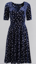 Load image into Gallery viewer, Trixie Velvet Sparkle Doll Dress