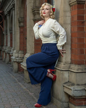 Load image into Gallery viewer, Sophia Trousers Navy