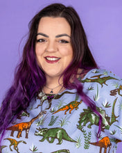 Load image into Gallery viewer, Jurassic Adventure Dinosaur Tea Dress With Pockets