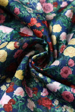 Load image into Gallery viewer, Grace Rose Navy Blue Pleated Bust Dress