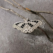 Load image into Gallery viewer, Emperor Moth Enamel Pin