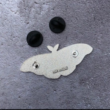 Load image into Gallery viewer, Emperor Moth Enamel Pin
