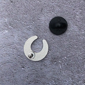 Mini Moon Enamel Pin