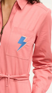 Anwen Jumpsuit - Rose Pink, Lightning