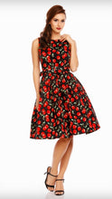Load image into Gallery viewer, Annie Retro Cherry Swing Dress