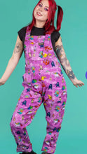 Load image into Gallery viewer, Run &amp; Fly x Happiness Enchanters Word Spells Stretch Twill Dungarees