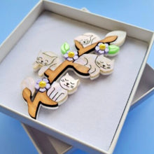 Load image into Gallery viewer, Pussy Willow Brooch