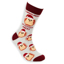 Load image into Gallery viewer, Unisex Surrounded By Festive Pricks Socks