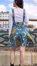 Load image into Gallery viewer, Celestial Sun and Moon Flared Pinafore Dress
