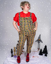 Load image into Gallery viewer, Festive: Nutcracker Parade Stretch Twill Dungarees