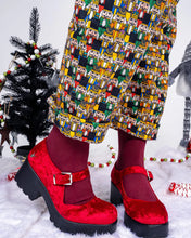 Load image into Gallery viewer, Festive: Nutcracker Parade Stretch Twill Dungarees