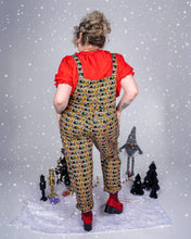 Load image into Gallery viewer, Festive: Nutcracker Parade Stretch Twill Dungarees
