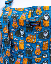 Load image into Gallery viewer, Cats and Mice Stretch Twill Dungarees