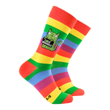 Load image into Gallery viewer, Katie Abey Cock Womble Socks Socktopus