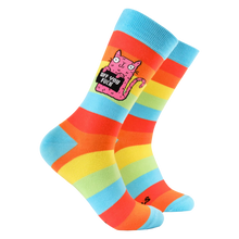 Load image into Gallery viewer, Katie Abey Off You Fuck Socks Socktopus