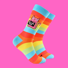 Load image into Gallery viewer, Katie Abey Off You Fuck Socks Socktopus