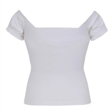 Load image into Gallery viewer, Sasha Plain T- Shirt White