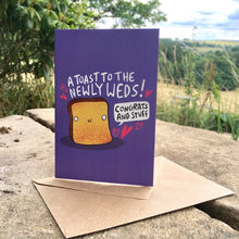Load image into Gallery viewer, A Toast To The Newly Weds Card