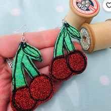 Load image into Gallery viewer, Cherry Earrings