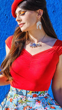 Load image into Gallery viewer, Isabel Top Red