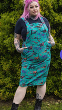 Load image into Gallery viewer, Run & Fly Dinosaur MIDI Pinafore