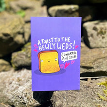 Load image into Gallery viewer, A Toast To The Newly Weds Card