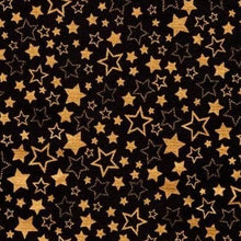 Load image into Gallery viewer, Gold Star Skater Dress