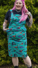 Load image into Gallery viewer, Run & Fly Dinosaur MIDI Pinafore