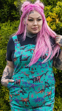 Load image into Gallery viewer, Run & Fly Dinosaur MIDI Pinafore