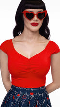 Load image into Gallery viewer, Isabel Top Red