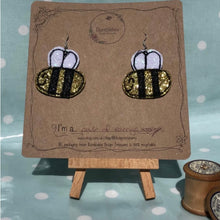 Load image into Gallery viewer, Bee Earrings