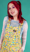 Load image into Gallery viewer, Run &amp; Fly x Sugar &amp; Sloth Chonky Dino Stretch Corduroy Dungarees