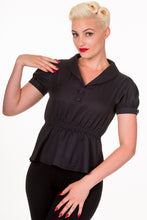 Load image into Gallery viewer, Endora Blouse Black