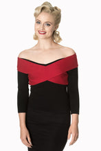 Load image into Gallery viewer, Wrapped in Love Jumper Black and Red