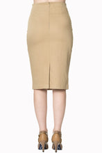 Load image into Gallery viewer, Dawn Breaks Pencil Skirt Sand