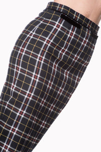 Bliss Pencil Skirt Tartan