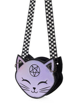 Load image into Gallery viewer, Pochi Handbag - Holographic Cat