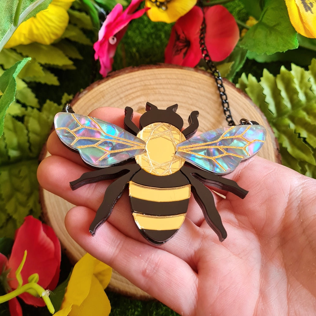 Bee necklace