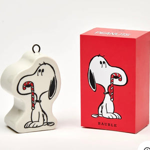 Peanuts Bauble Candy Cane