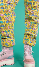 Load image into Gallery viewer, Run &amp; Fly x Sugar &amp; Sloth Chonky Dino Stretch Corduroy Dungarees