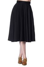 Load image into Gallery viewer, Di Di Swing Skirt Black