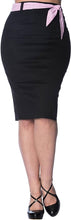 Load image into Gallery viewer, Grease Pencil Skirt Black