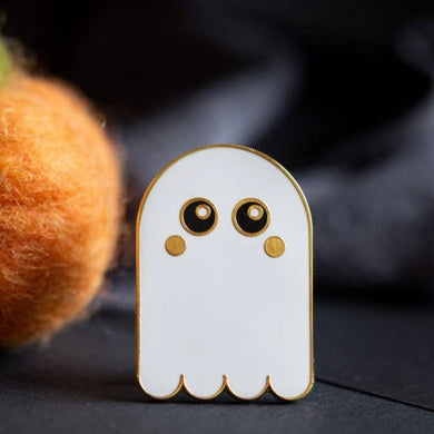 Cute Spooky Ghost Hard Enamel Pin