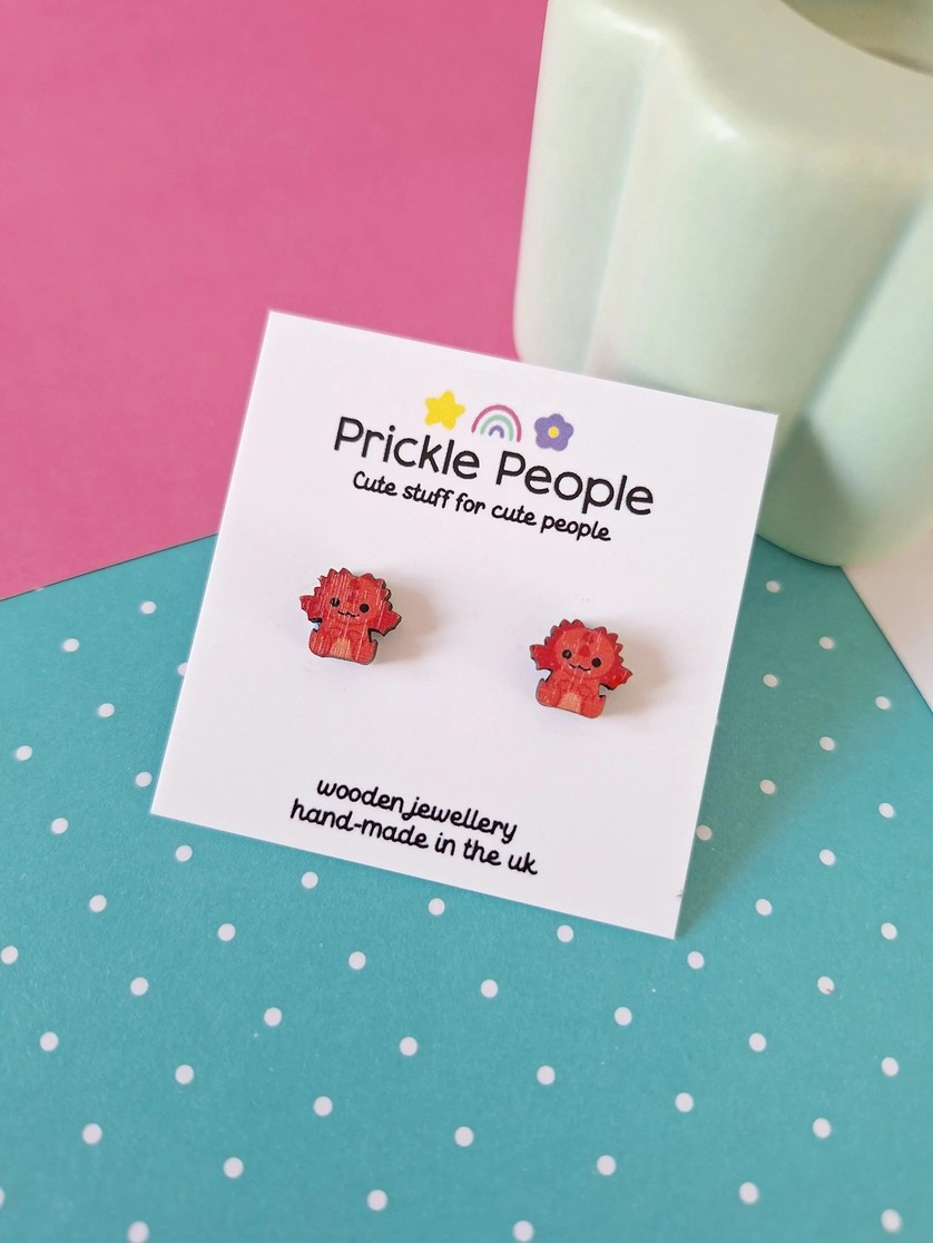 Cute Dragon Kawaii stud earrings