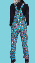 Load image into Gallery viewer, Hedgehog Stretch Twill Dungarees