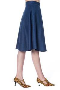 Secretary Flare Skirt