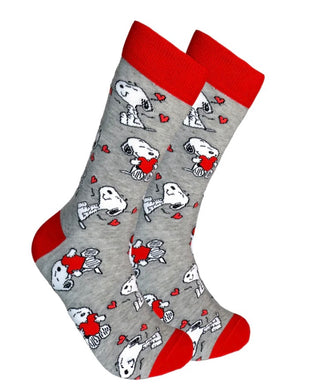 Snoopy In Love Socks