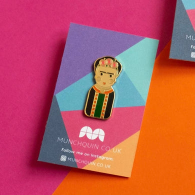 Frida Kahlo Hard Enamel Pin