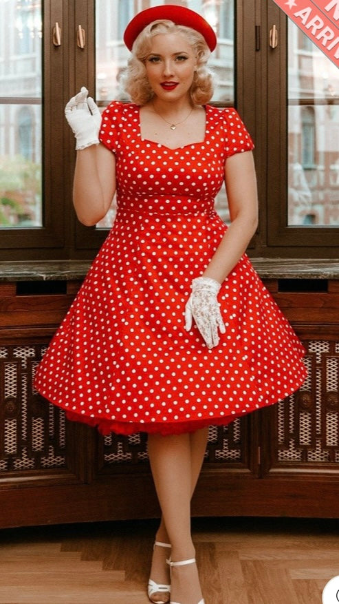 Fifties style dress best sale