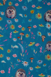 Lily Hedgehogs Blue Off Shoulder Dress